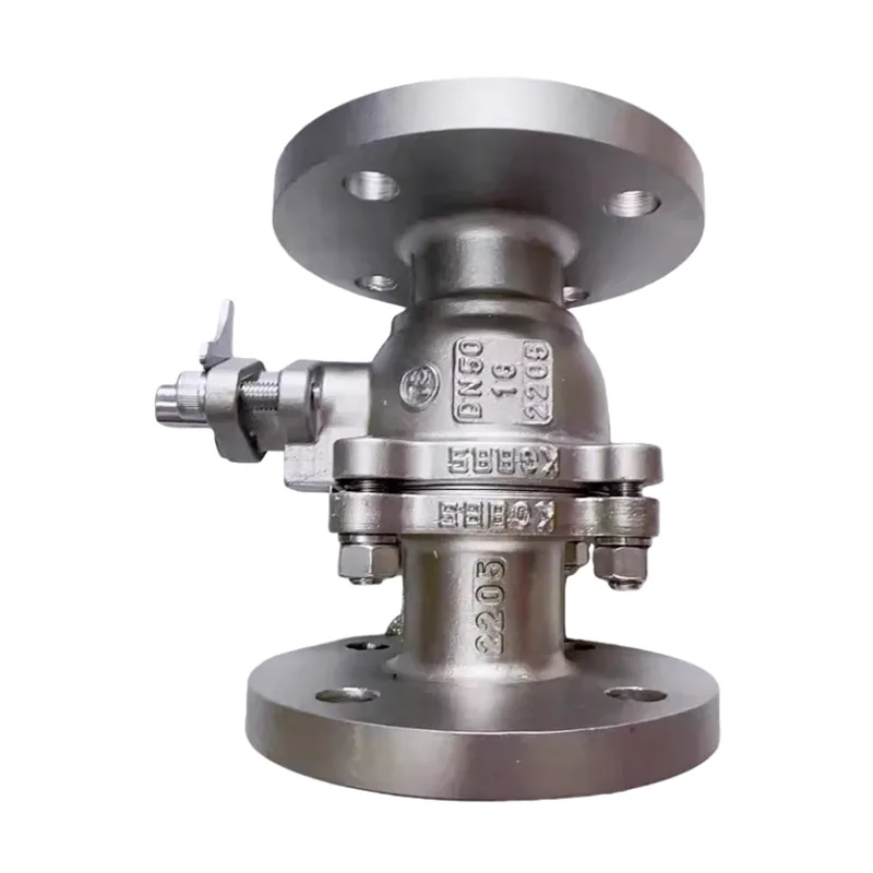 Duplex اسٽيل Flange بال والو