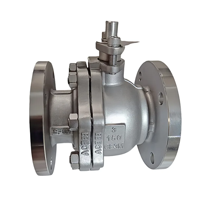 Flanged بال والو