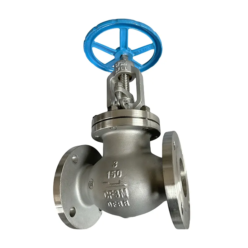 اسٽينلیس سٹیل 316l Flanged گلوب والو